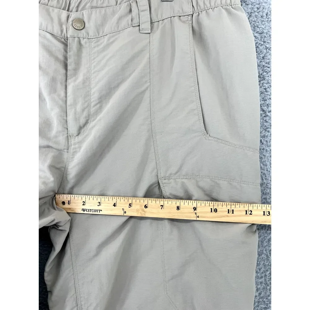 North Face Pants Mens XXL TTG (38x28 Actual) Beige‎ Convertible Nylon Hiking
